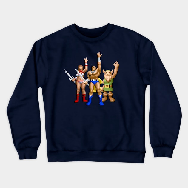 Magical Trio Crewneck Sweatshirt by winsarcade